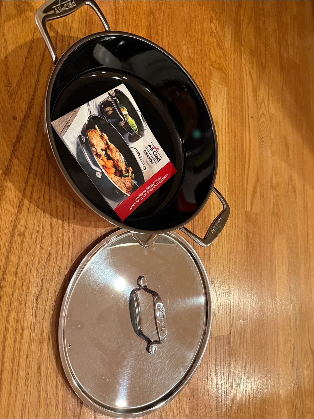 All Clad pan 4.5 QT Fusiontec Ceramic Germany